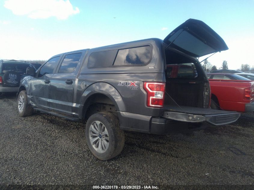2018 FORD F-150 XL/XLT/LARIAT - 1FTEW1E58JKE60415