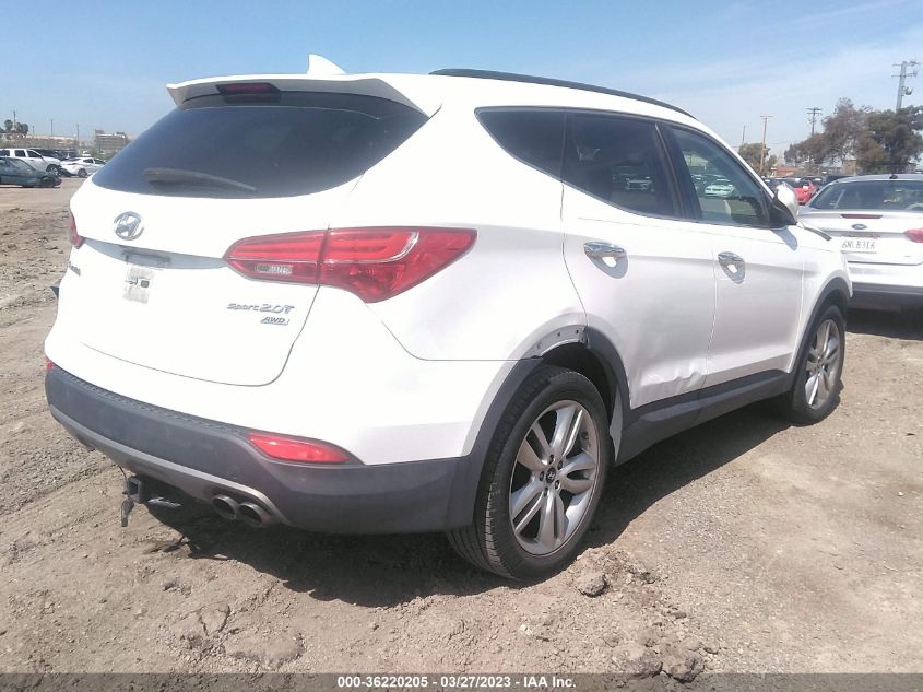 2014 HYUNDAI SANTA FE SPORT - 5XYZWDLA3EG180884