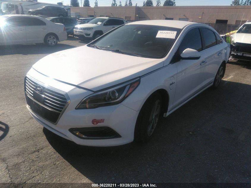 2016 HYUNDAI SONATA PLUG-IN HYBRID LIMITED - KMHE54L24GA031005