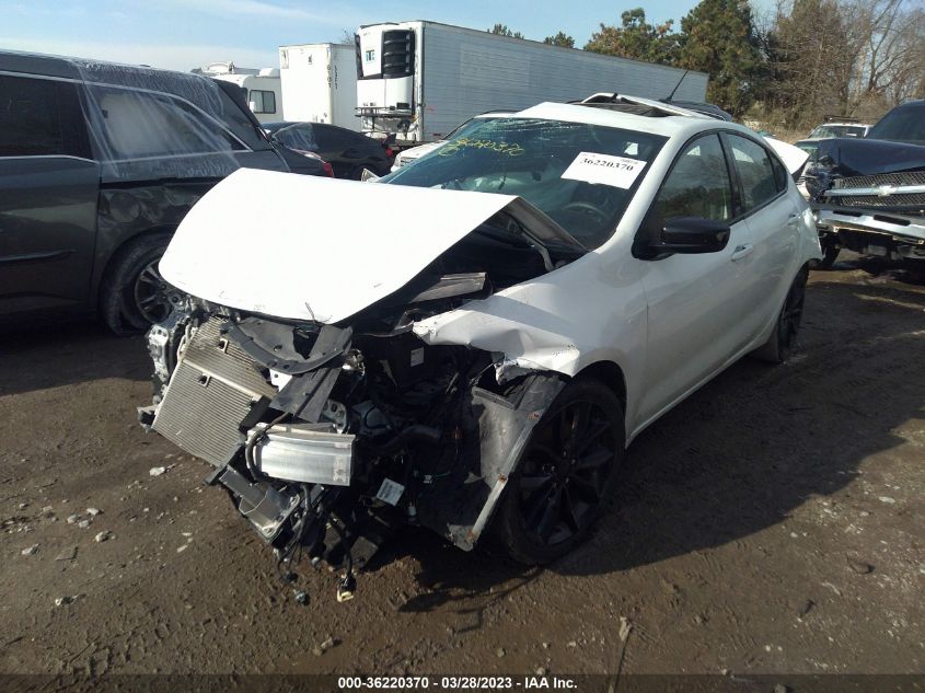 2016 DODGE DART SXT SPORT BLACKTOP - 1C3CDFFAXGD818184