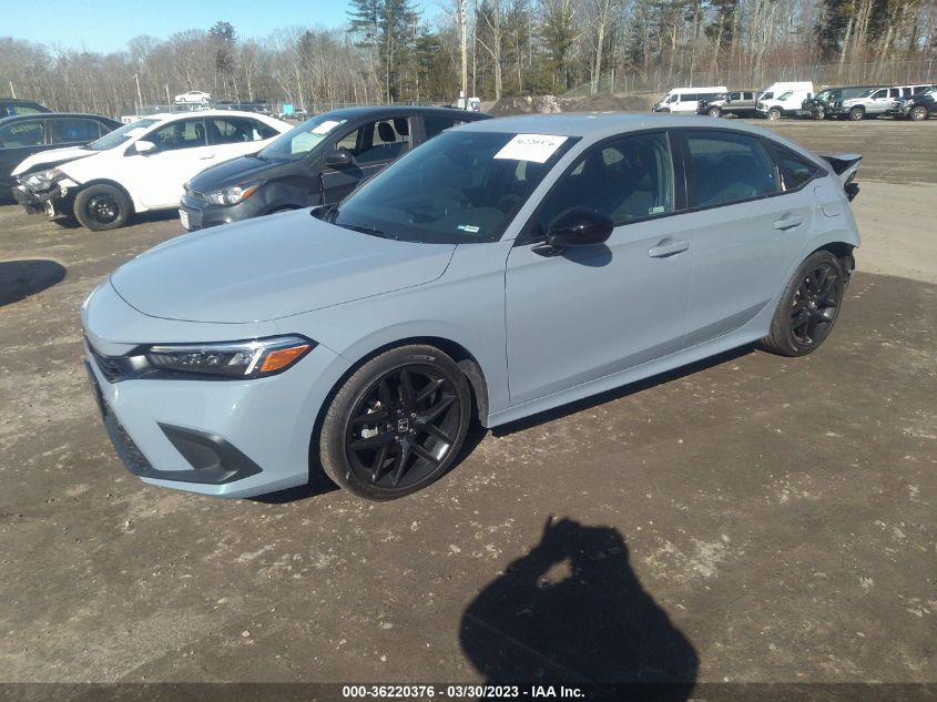 2022 HONDA CIVIC SEDAN SPORT - 2HGFE2F5XNH588956