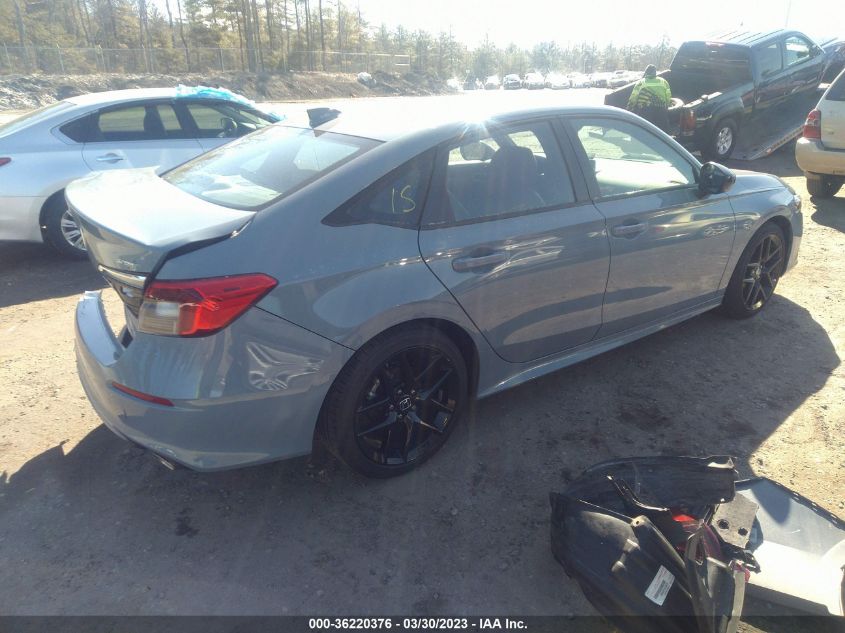 2022 HONDA CIVIC SEDAN SPORT - 2HGFE2F5XNH588956