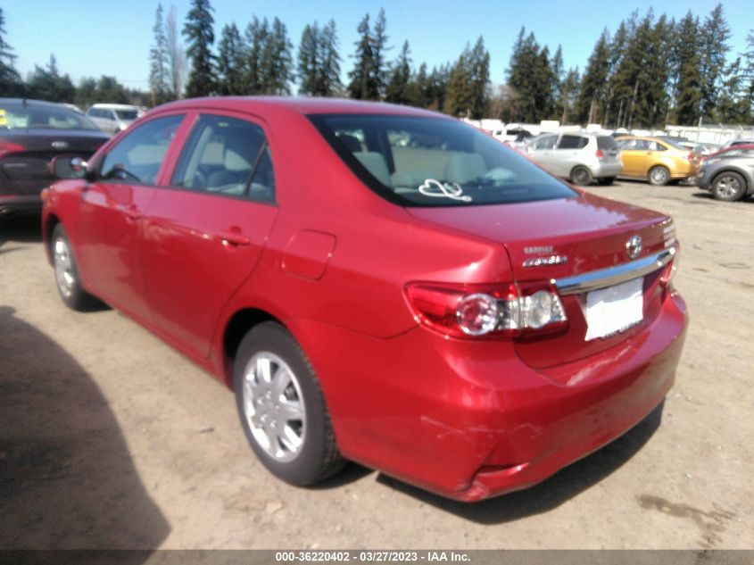2013 TOYOTA COROLLA L/LE/S - 5YFBU4EE1DP208814