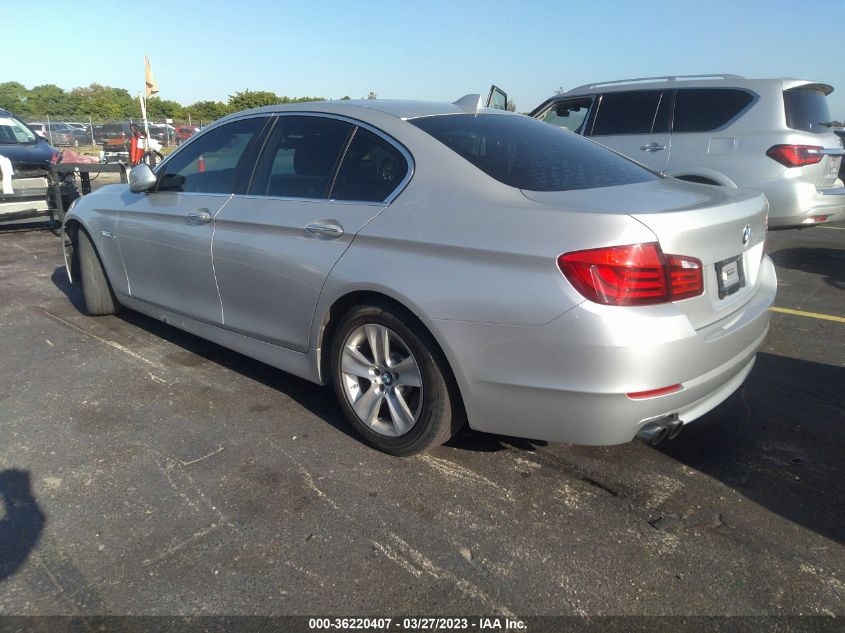 2013 BMW 5 SERIES 528I - WBAXG5C52DDY35835