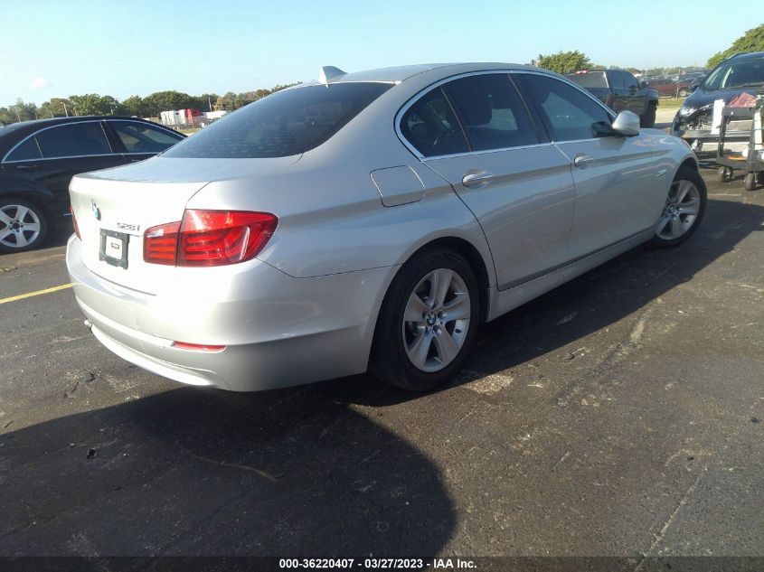 2013 BMW 5 SERIES 528I - WBAXG5C52DDY35835