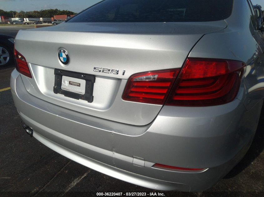 2013 BMW 5 SERIES 528I - WBAXG5C52DDY35835
