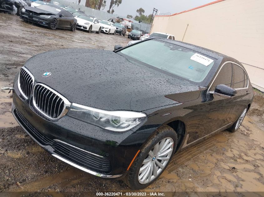 2019 BMW 7 SERIES 740I - WBA7E2C55KB218488