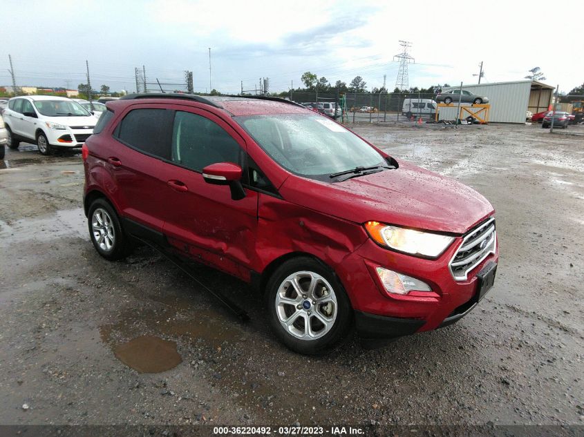 2018 FORD ECOSPORT SE - MAJ3P1TE7JC240304