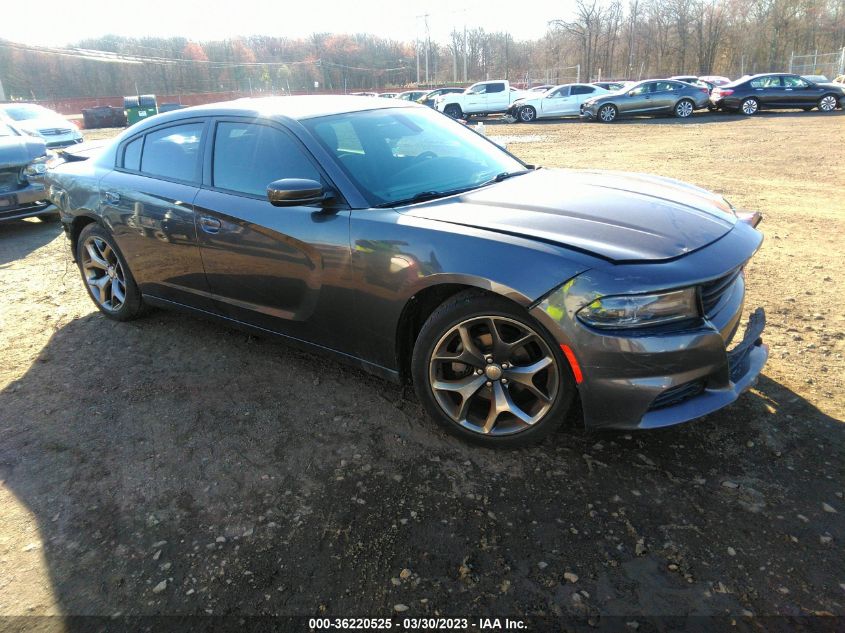 2016 DODGE CHARGER SXT - 2C3CDXHG1GH155470