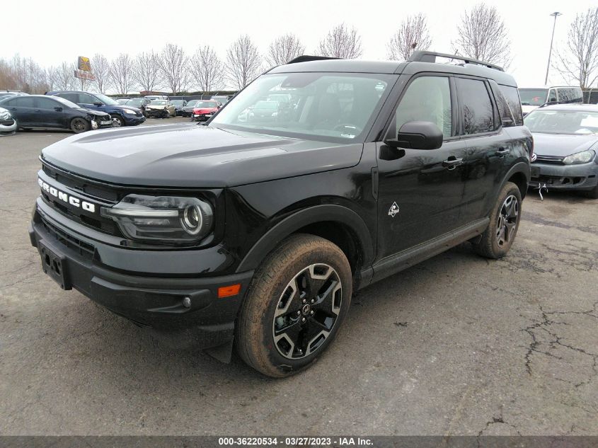 2021 FORD BRONCO SPORT OUTER BANKS - 3FMCR9C68MRB10951