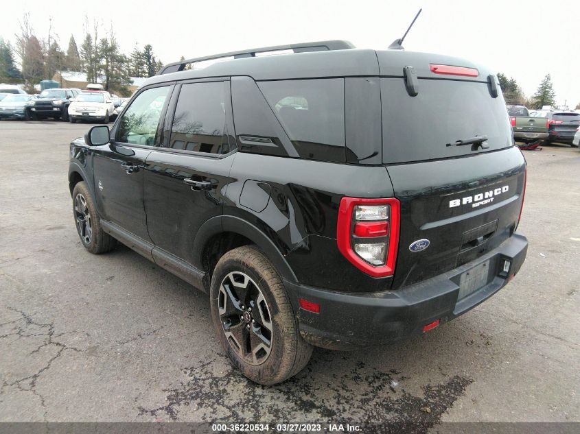 2021 FORD BRONCO SPORT OUTER BANKS - 3FMCR9C68MRB10951