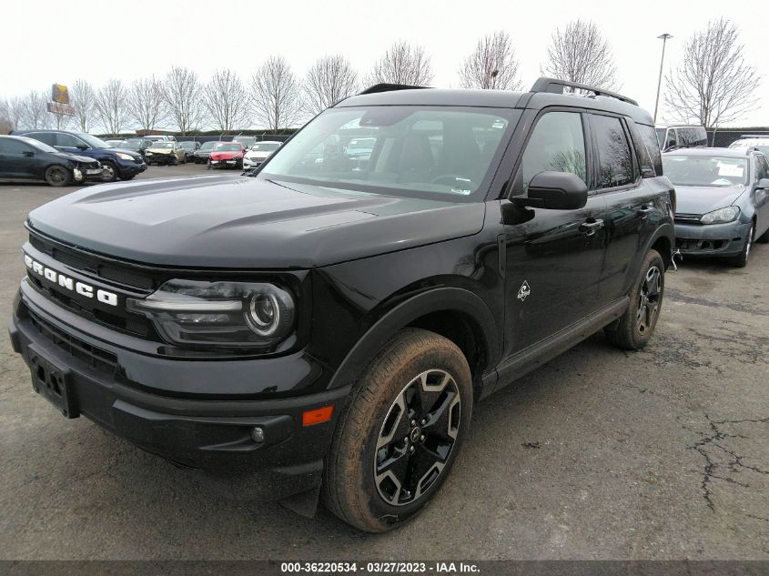 2021 FORD BRONCO SPORT OUTER BANKS - 3FMCR9C68MRB10951