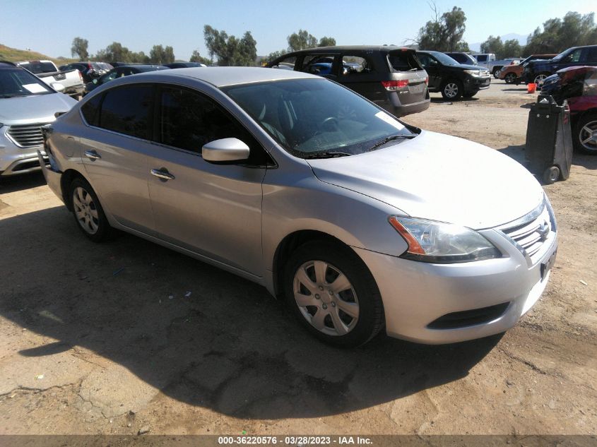 2014 NISSAN SENTRA SV - 3N1AB7AP7EY342032