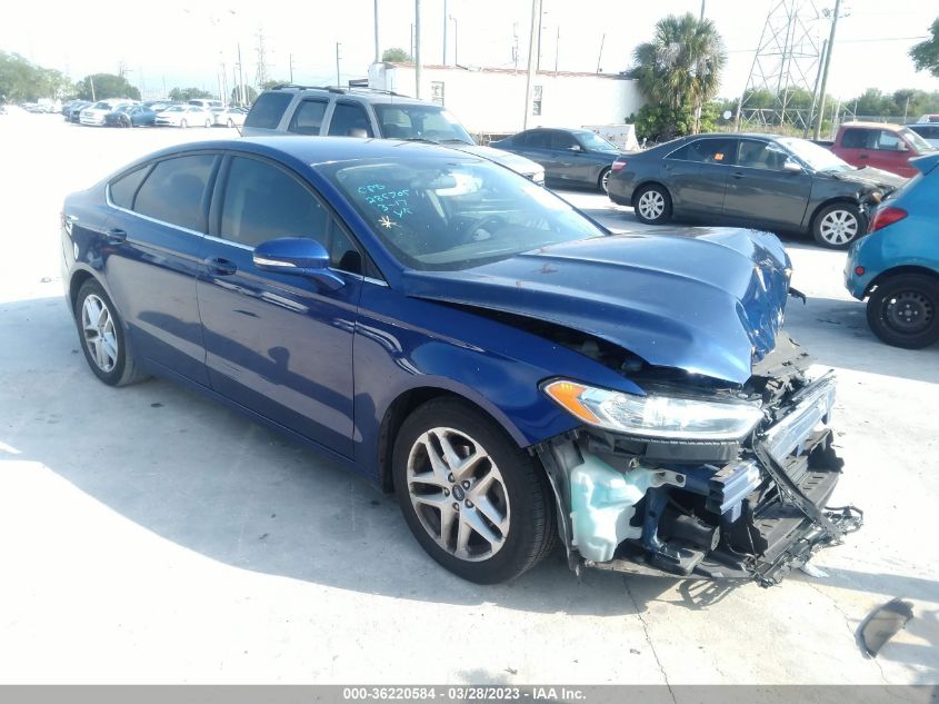 2016 FORD FUSION SE - 1FA6P0H73G5135628