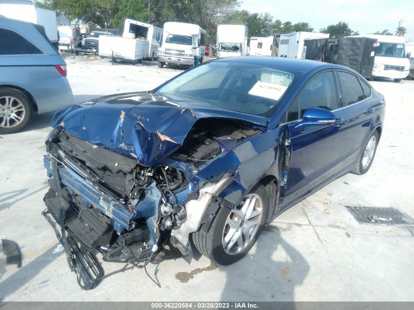 2016 FORD FUSION SE - 1FA6P0H73G5135628