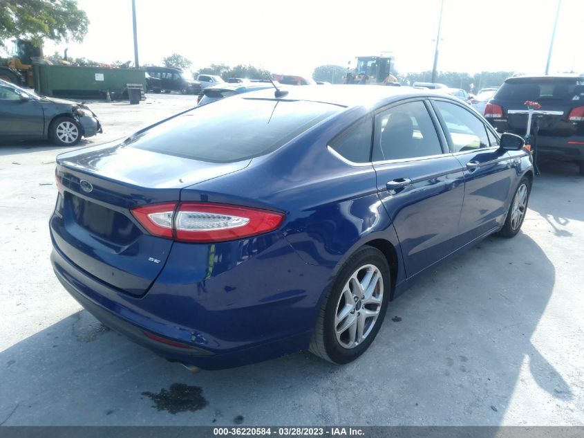 2016 FORD FUSION SE - 1FA6P0H73G5135628