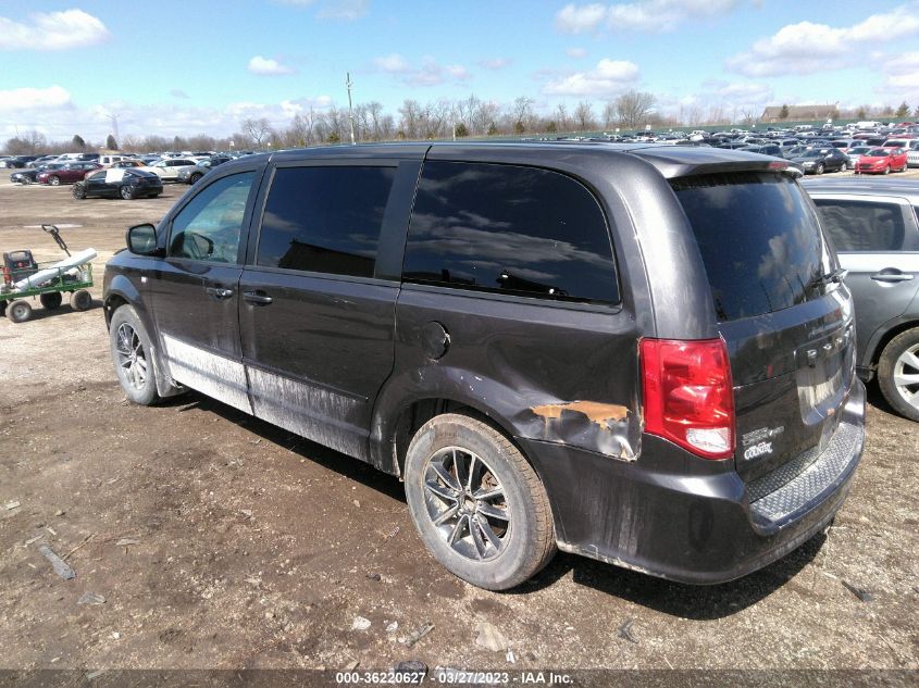 2014 DODGE GRAND CARAVAN SE 30TH ANNIVERSARY - 2C4RDGBG4ER468034