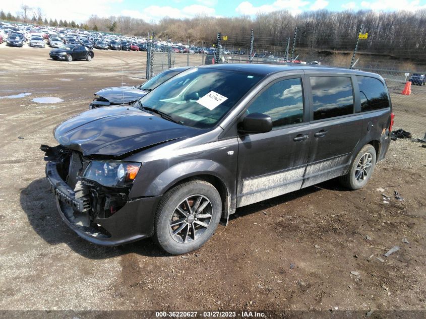 2014 DODGE GRAND CARAVAN SE 30TH ANNIVERSARY - 2C4RDGBG4ER468034