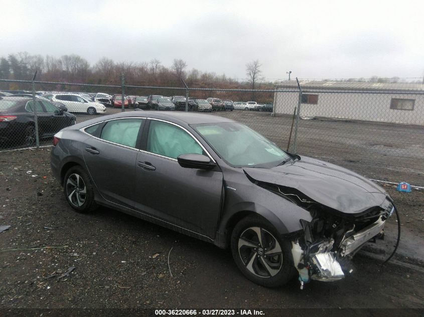 2021 HONDA INSIGHT EX - 19XZE4F54ME010403
