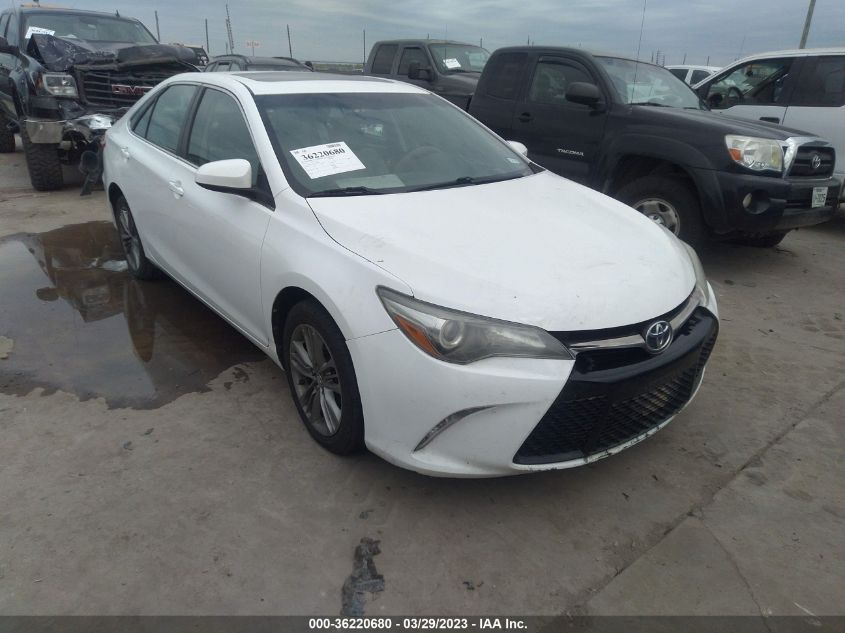2016 TOYOTA CAMRY XLE/SE/LE/XSE - 4T1BF1FK6GU520031