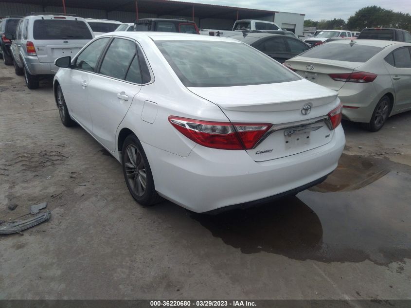 2016 TOYOTA CAMRY XLE/SE/LE/XSE - 4T1BF1FK6GU520031