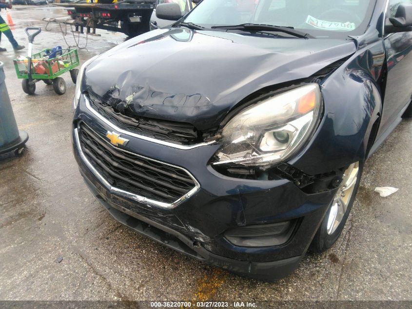 2016 CHEVROLET EQUINOX LS - 2GNALBEKXG1154948