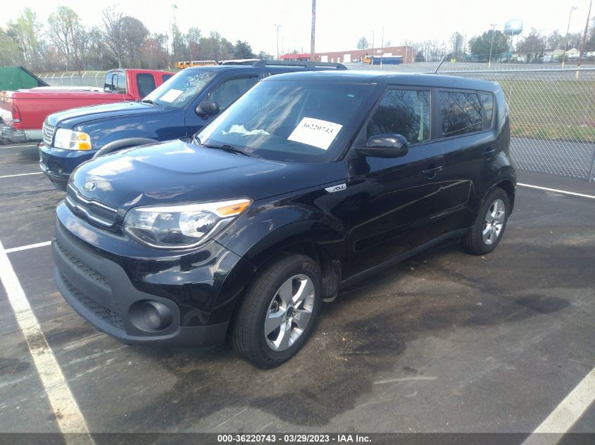 2018 KIA SOUL BASE - KNDJN2A28J7515760