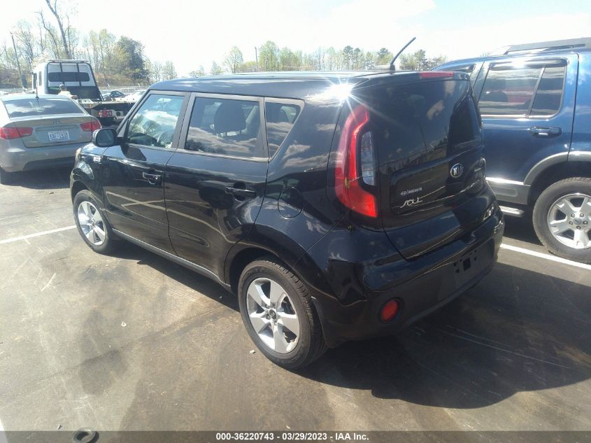 2018 KIA SOUL BASE - KNDJN2A28J7515760