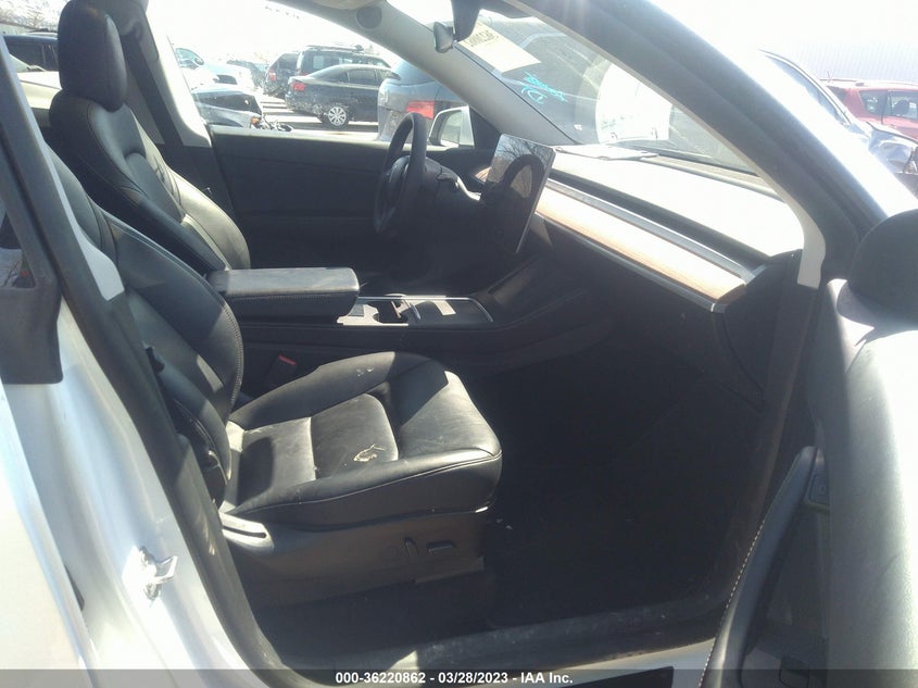 VIN 5YJYGAEE6MF266350 2021 TESLA MODEL Y LONG RANGE