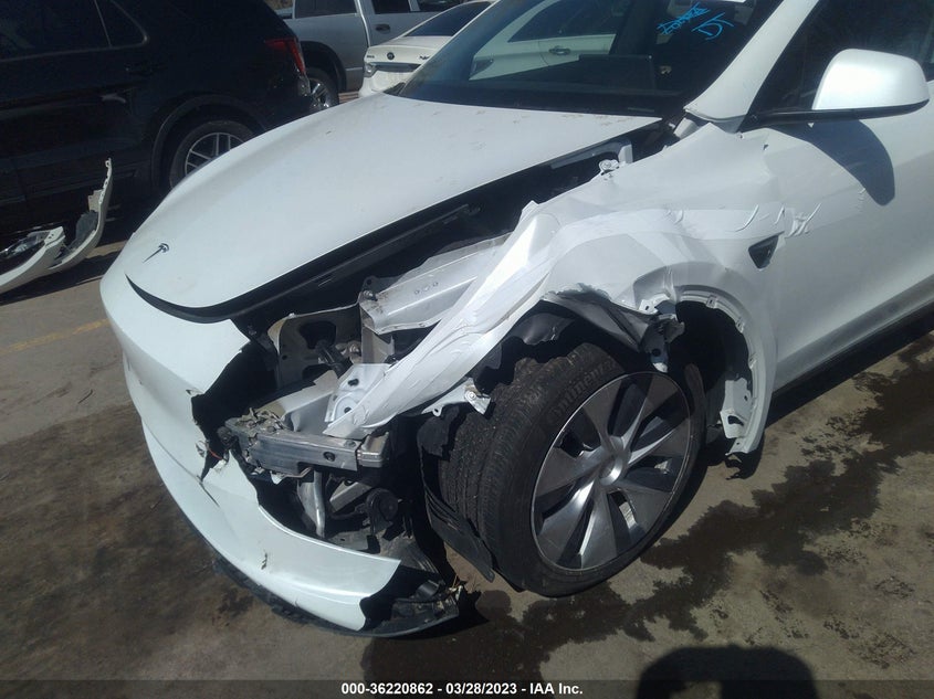 VIN 5YJYGAEE6MF266350 2021 TESLA MODEL Y LONG RANGE