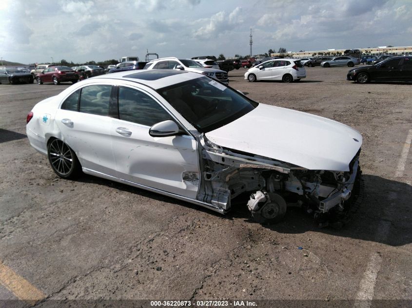 2021 MERCEDES-BENZ C-CLASS C 300 - W1KWF8DB8MR652049