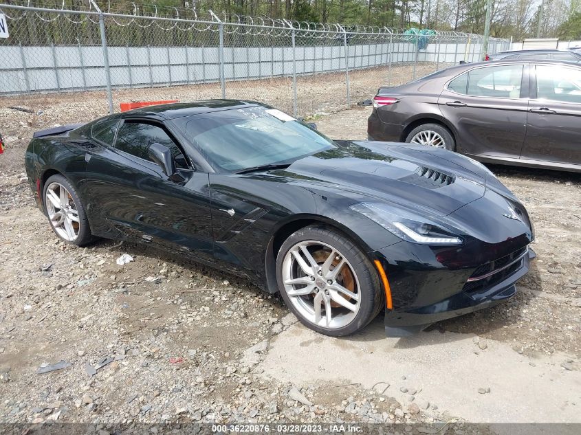 2014 CHEVROLET CORVETTE STINGRAY Z51 1LT - 1G1YH2D70E5107132