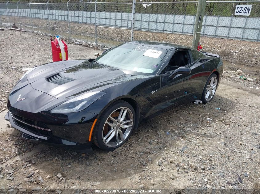 2014 CHEVROLET CORVETTE STINGRAY Z51 1LT - 1G1YH2D70E5107132