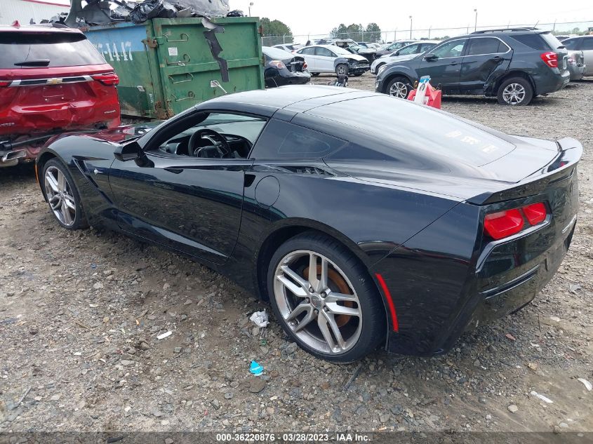 2014 CHEVROLET CORVETTE STINGRAY Z51 1LT - 1G1YH2D70E5107132