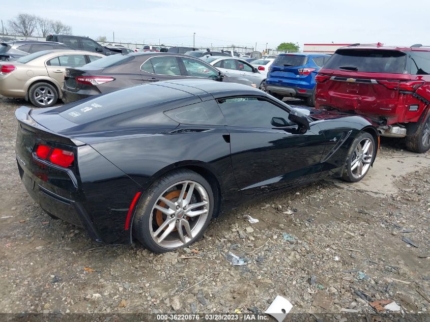 2014 CHEVROLET CORVETTE STINGRAY Z51 1LT - 1G1YH2D70E5107132