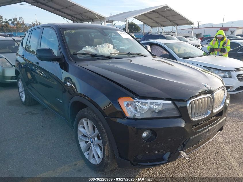 2013 BMW X3 XDRIVE28I - 5UXWX9C50D0A21424