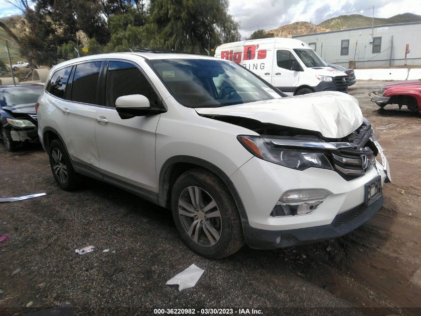 2018 HONDA PILOT EX-L - 5FNYF5H5XJB028440