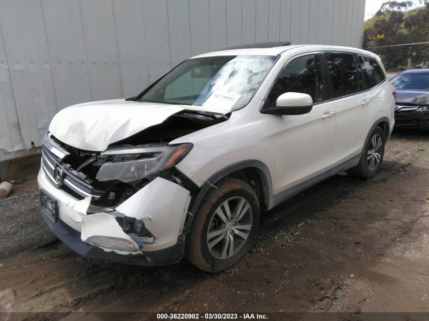 2018 HONDA PILOT EX-L - 5FNYF5H5XJB028440