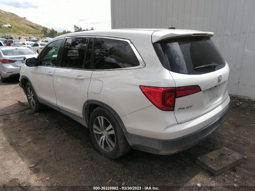 2018 HONDA PILOT EX-L - 5FNYF5H5XJB028440