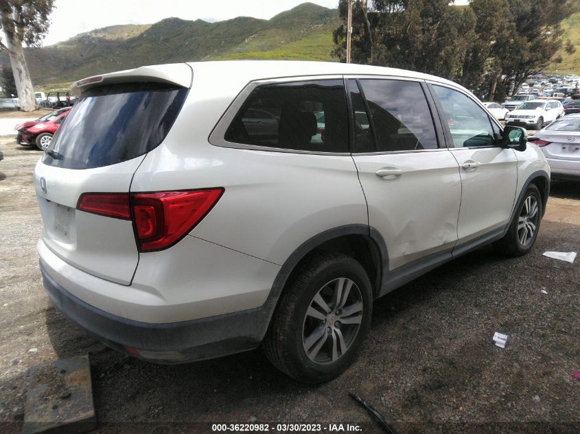 2018 HONDA PILOT EX-L - 5FNYF5H5XJB028440