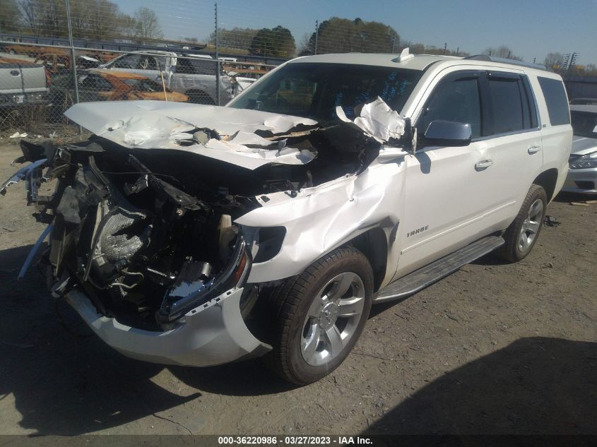 2016 CHEVROLET TAHOE LTZ - 1GNSCCKC0GR195510