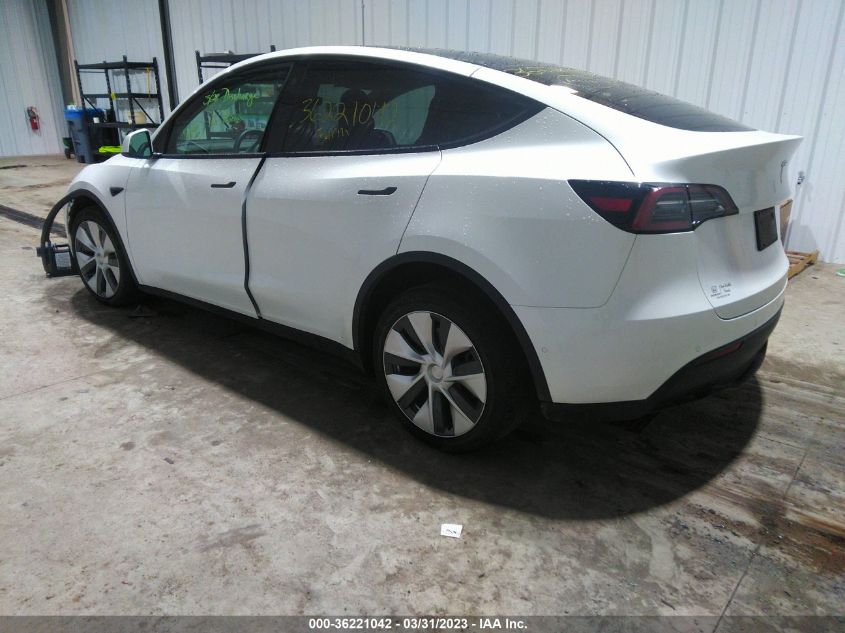 2021 TESLA MODEL Y LONG RANGE - 5YJYGDEE3MF287139