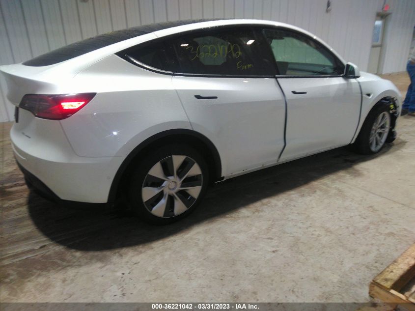 2021 TESLA MODEL Y LONG RANGE - 5YJYGDEE3MF287139