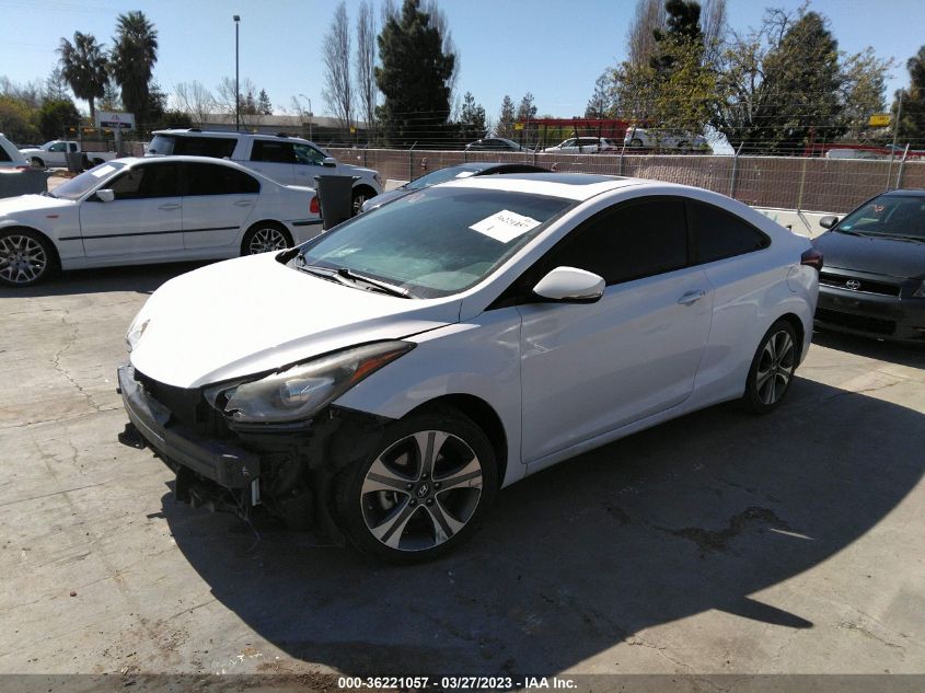 2014 HYUNDAI ELANTRA COUPE - KMHDH6AH7EU026768