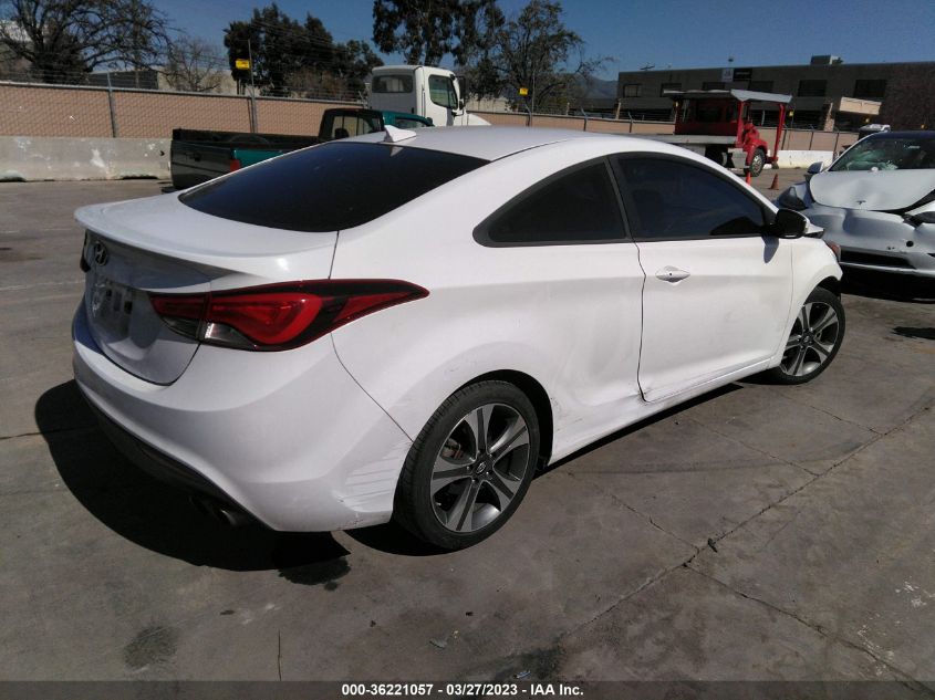 2014 HYUNDAI ELANTRA COUPE - KMHDH6AH7EU026768