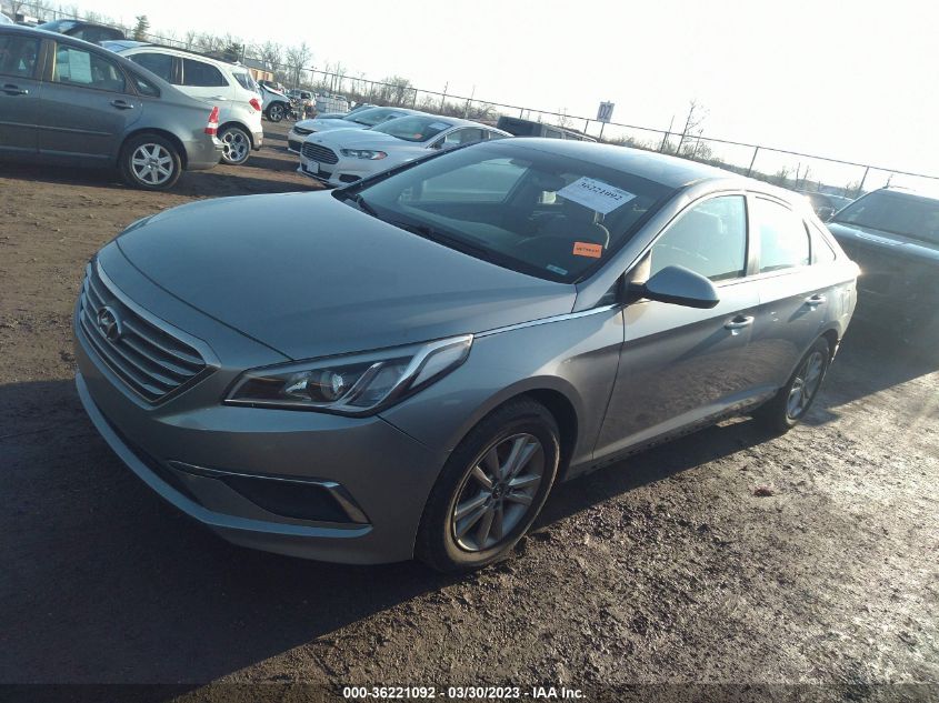 2016 HYUNDAI SONATA 2.4L SE - 5NPE24AF5GH300379