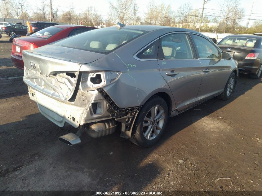 2016 HYUNDAI SONATA 2.4L SE - 5NPE24AF5GH300379