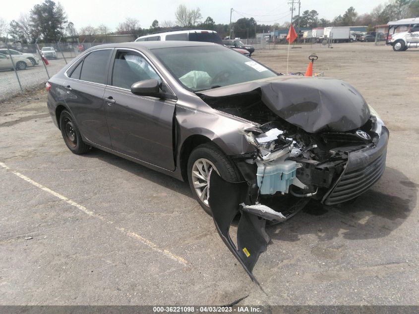 2016 TOYOTA CAMRY XLE/SE/LE/XSE - 4T1BF1FK8GU150975