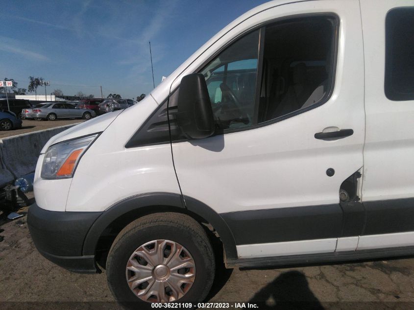 2017 FORD TRANSIT WAGON XL/XLT 1FBZX2ZM1HKA08309