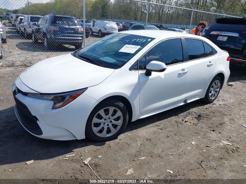 2022 TOYOTA COROLLA LE - JTDEPMAE0N3017759